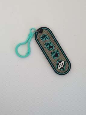 Dude Perfect MyBooster Pound it, Noggin, See Ya!Keychain Bag Clip